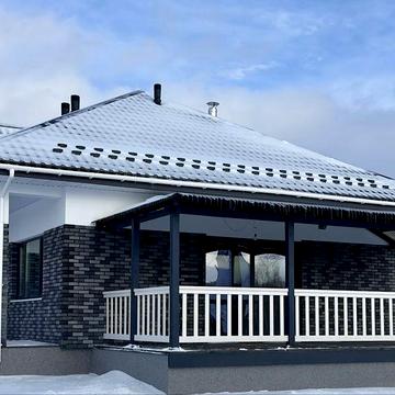 Продам одноповерховий будинок з каміном у котеджному містечку Юрівка