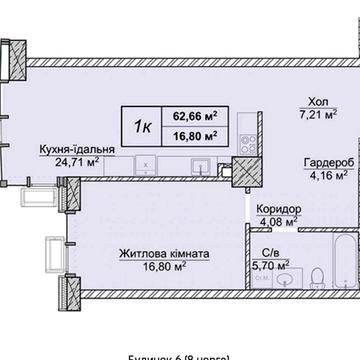 Продаж квартири\ЖК Новопечерські Липки\Нові будинки\62,6м2\без ремонта ЖК Новопечерськи липки