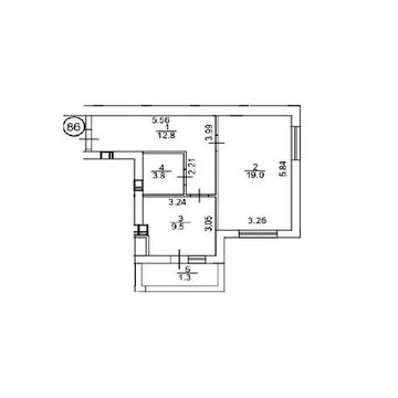 Продаж 1к.кв. 46м2 ЖК Французький Бульвар! Індивідуальне опалення!Газ! ЖК Французький бульвар корп.4