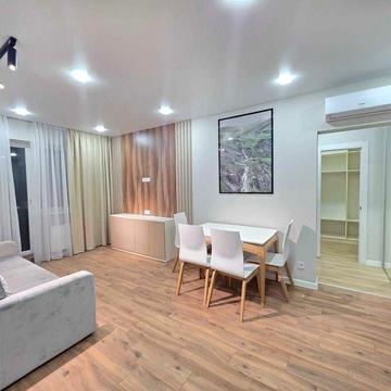 Кухня гостиная+2 спальни  с Балконом  Новый ЖК на Таирова