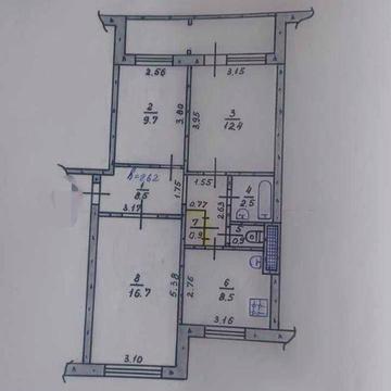 продам 3 кімнатну  квартиру  біля торговельного центру