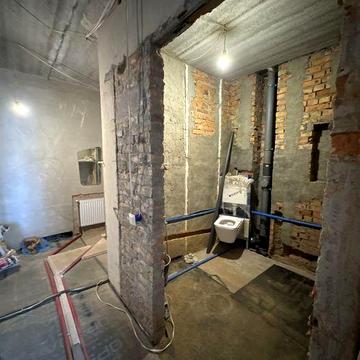 1 кімнатна квартира з частковим ремонтом Газ!