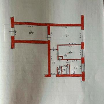 Квартира трикімнатна м.Ізяслав, Хмельницька обл