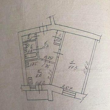 Продаж однокімнатної квартири 39м2