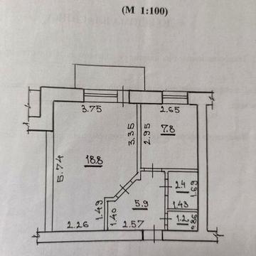 Продам квартиру у Луцьку 37,1кв.м 1й поверх