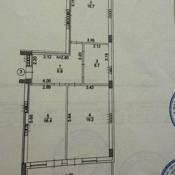 2-кімн КВАРТИРА в ЖК Park Land / без податків / 1450 $ м² / під ремонт ЖК Park Land