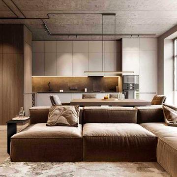 Таунхаус "Гармонія 6", Червоний Хутір, 120 м², 3 поверхи,дизайн-проект