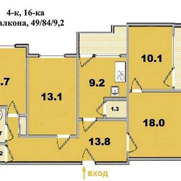 4к. квартира на Сосновій Гірці! Клочківська / Наукова. Газ, 5 поверх