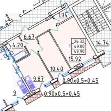 Продам двухкомнатную квартиру в жк Континент