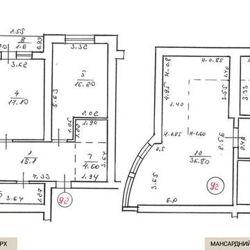 Продаж 4-к. дворівневої квартири ( 186,7м.кв.)  + паркінг у подарунок ЖК Климпуша,9