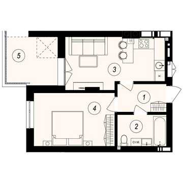Продаж 1к Квартира Тлехаса вулиця ЖК GARDEN CITY