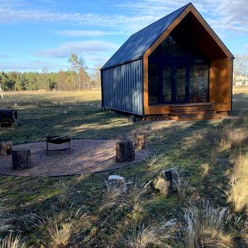 Барнхаус з ділянкою та електрикою біля лісу с. Нижча Дубечня