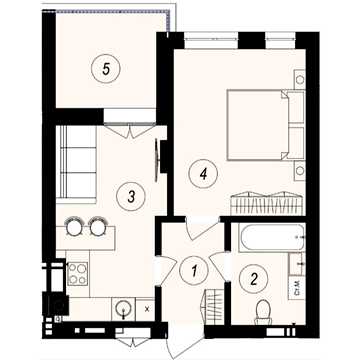 Продаж 1к Квартира Тлехаса вулиця ЖК GARDEN CITY