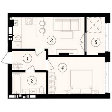 Продаж 1к Квартира Тлехаса вулиця ЖК GARDEN CITY