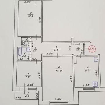 3-х комнатная квартира