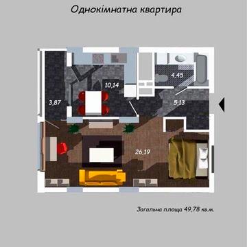 Продаж 1 кім квартири у ЖК “Strim Towers”(вул. Очеретяна) ВІД ВЛАСНИКА ЖК Strim Towers