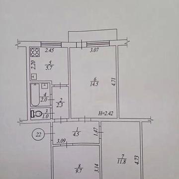 Продаж 3к Квартира Івана Каркача бульвар