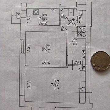 Продам 2х комн 48м2 ЗАЗ