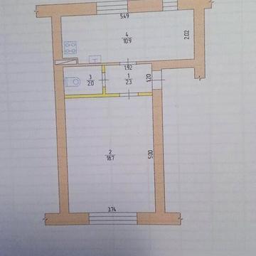 Продається однокімнатна квартира в місті Шостка