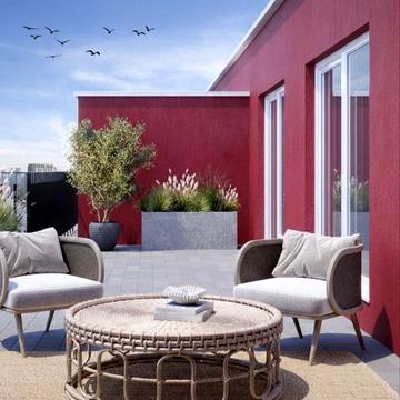 ДВОРІВНЕВА  квартира з великою терасою та видом на ГОРИ