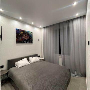 Эллада, новая квартра в Аркадии, 50 м2, две спальни, балкон, вид моря