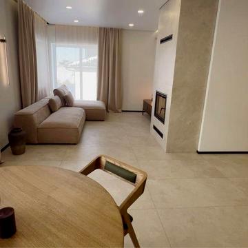 Стильний котедж З КАМІНОМ  і панорамними вікнами, 80 кв, М-в Київський