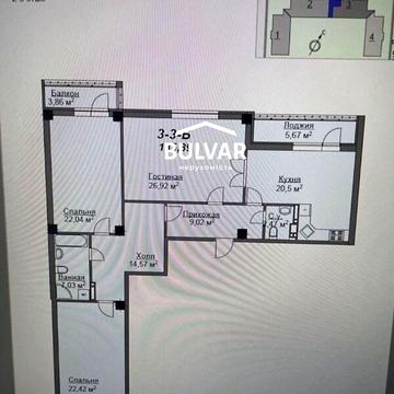 Продаж 3к Квартира Європейська (Новгородська) вулиця ЖК Резиденция