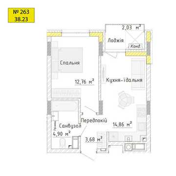 Продаж 1к Квартира Льонокомбінатівська вулиця ЖК Empatika