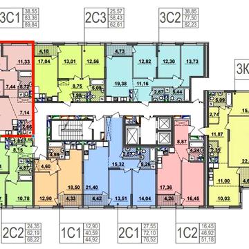 ЖК SEVEN квартира ЖК SEVEN