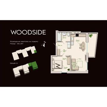 Продаж 1к Квартира Пирогівка вулиця ЖК Woodside
