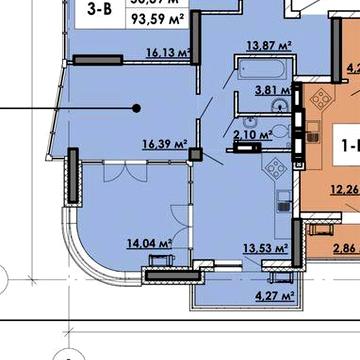 Продаж 3х- кімнатної квартири, Урлівський -2, 94м2 ЖК Урловський 2