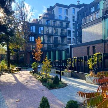 1-комнатная квартира с террасой у моря. Пространство на Дачной. 1L55 ЖК Пространство на Дачной