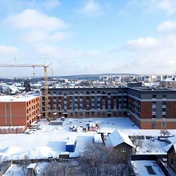 Однокімнатна квартира 40.4 кв.м. Простора, світла та з чудовим видом! ЖК Kvartal Soborna