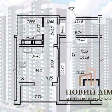 БЕЗ% ЖК Навігатор 2, 1к, 45,40м2, 21поверх, єОселя,єВідновлення,Постан ЖК Navigator 2