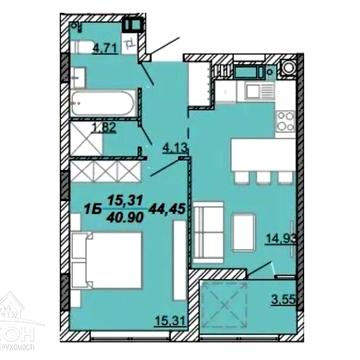 Продаж 1к Квартира Дубенська вулиця