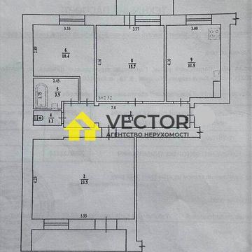 ТОРГ 3к квартира 83м², 2/9 поверх. Панорамні вікна, чудовий район!