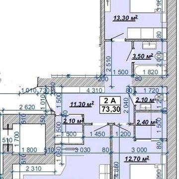Велика 2-кімнатна 73 м² ЦЕНТР | Княгинин | кухня-вітальня | новобудова ЖК Княгинин
