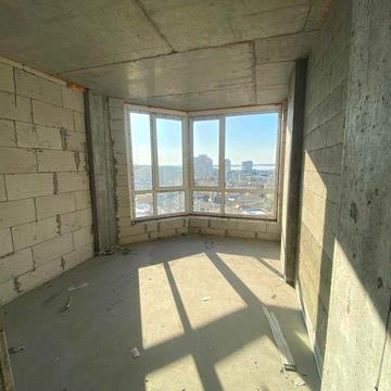 2 кімнатна квартира з газом, мінімальне оформлення