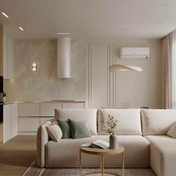 Квартира біля набережної по 34 тис/на 2 роки. Дизайн проєкт ЖК Синергія Сіті