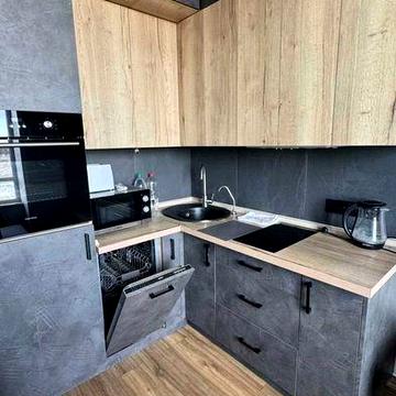 1 комнатная квартира в ЖК Якоря на Бочарова. Газовый котел.