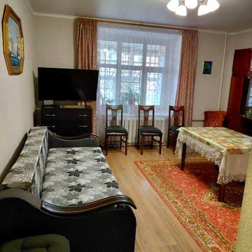 2-комнатная квартира в центре, 46,7 м², долгосрочная аренда