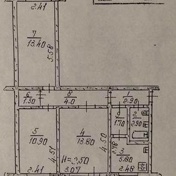 Продам *Трёхкомнатную квартиру * 5 этаж  общ. площадь .57.50  Соцгород ЖК ОСББ
