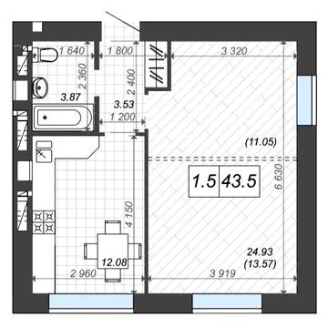 НАЙДЕШЕВША! Газ опалення! Центр міста! Євро2 - кімнатна !