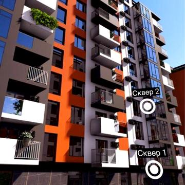 Чудова 1 кім. квартира, 46 м2 з балконм в центрі ЖК Скандинавія 1_OL ЖК Скандинавія