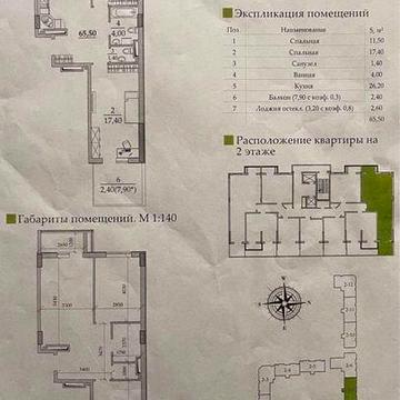2-комнатная квартира с террасой в ЖК «Таировские Сады» Дом сдан ЖК Таировские сады