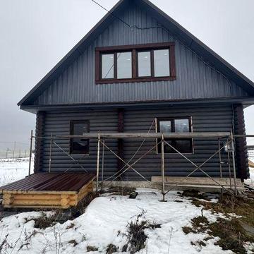 Екологічний Будинок зі зрубу у Малій Любаші  затишок та автономність