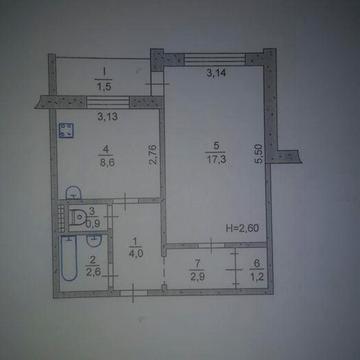 Оренда 1 кімнатної  квартири