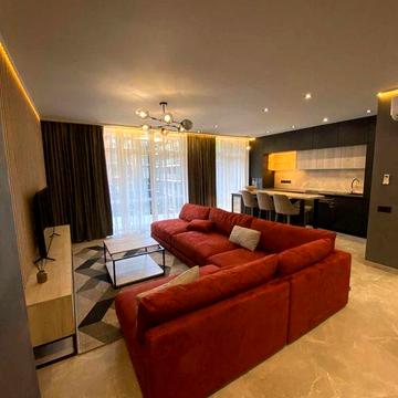 Простора 1-кім + кухня вітальня 75 м² з терасою, Чорновола, Авалон