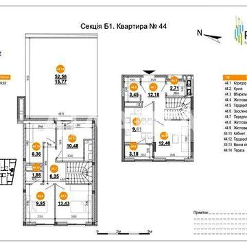 Продаж 2-рівневої кв, ЖК Брама (Пізамче) 109м2  БЕЗ КОМІСІЇ ЖК Брама