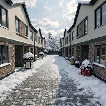 Нові таунхауси в Бучі , вулиця Мрії.  Є Газ , центральні комунікаціі !